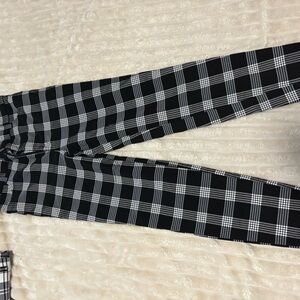 Forever 21 Monochrome Plaid Trousers